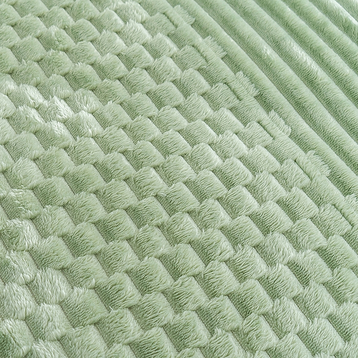 91家纺网 家纺一手货源 找家纺 楼兰公主 2025新款金龟绒多功能毛毯 金龟绒-茶绿