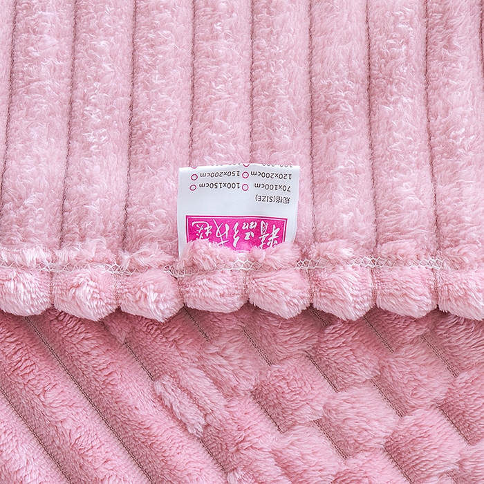 91家纺网 家纺一手货源 找家纺 楼兰公主 2025新款金龟绒多功能毛毯 金龟绒-粉