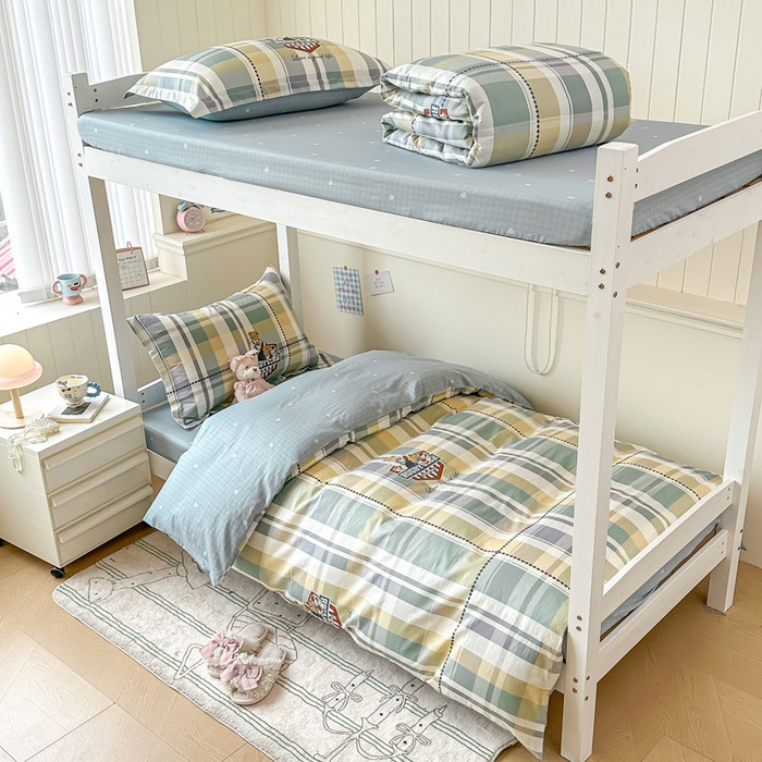 2025新款学生宿舍全棉三件套 杰米熊