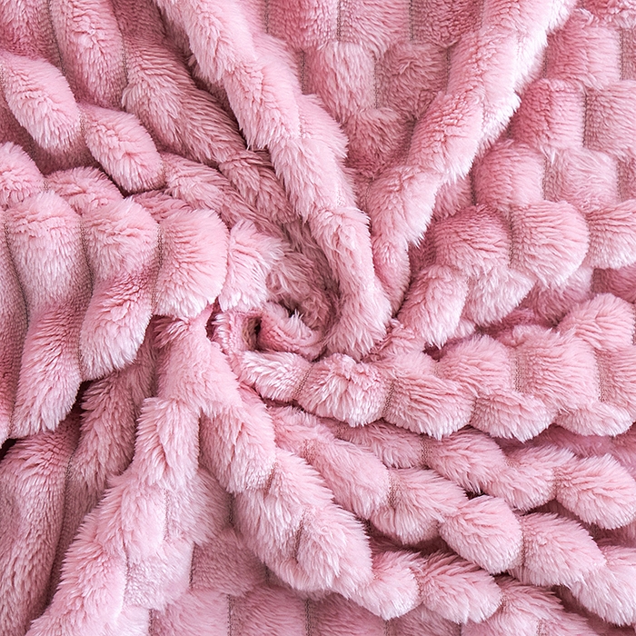 91家纺网 家纺一手货源 找家纺 楼兰公主 2025新款金龟绒多功能毛毯 金龟绒-粉