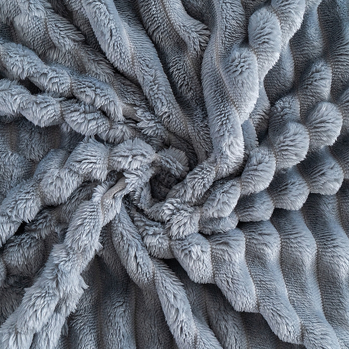 91家纺网 家纺一手货源 找家纺 楼兰公主 2025新款金龟绒多功能毛毯 金龟绒-湖蓝