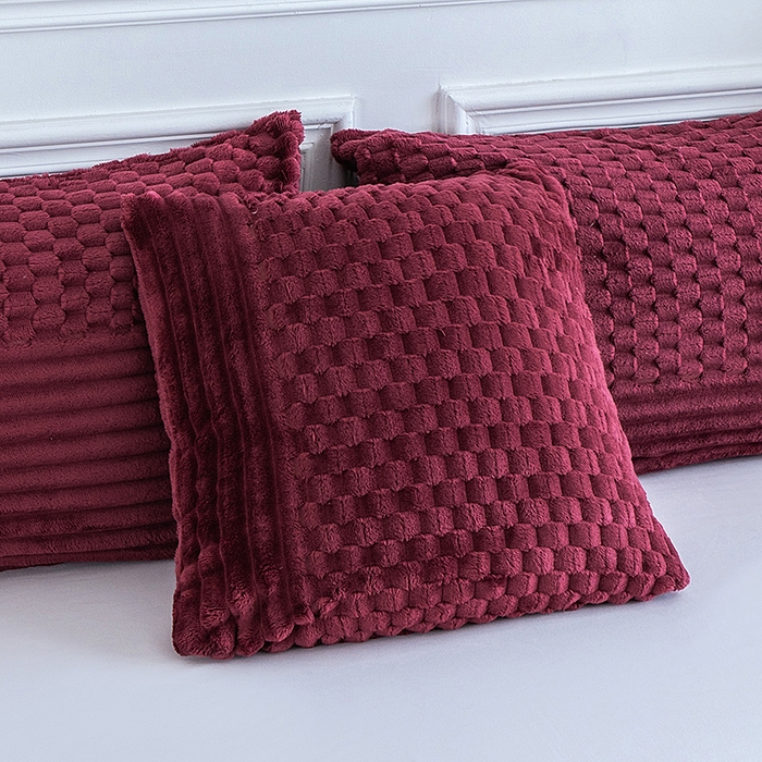91家纺网 家纺一手货源 找家纺 楼兰公主 2025新款金龟绒多功能毛毯 金龟绒-酒红