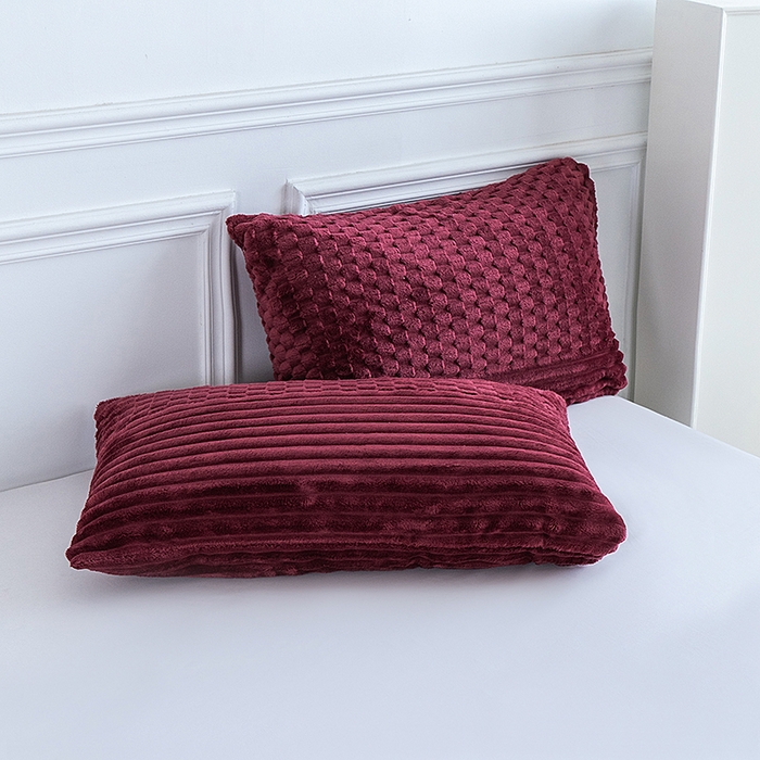 91家纺网 家纺一手货源 找家纺 楼兰公主 2025新款金龟绒多功能毛毯 金龟绒-酒红