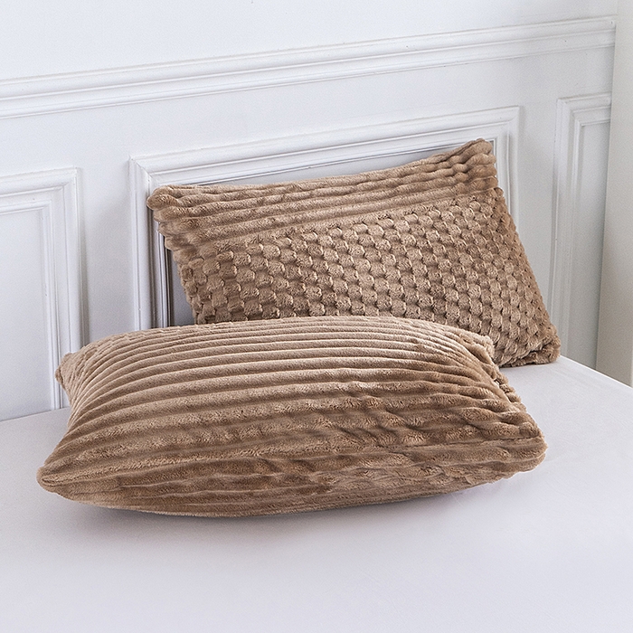 91家纺网 家纺一手货源 找家纺 楼兰公主 2025新款金龟绒多功能毛毯 金龟绒-咖