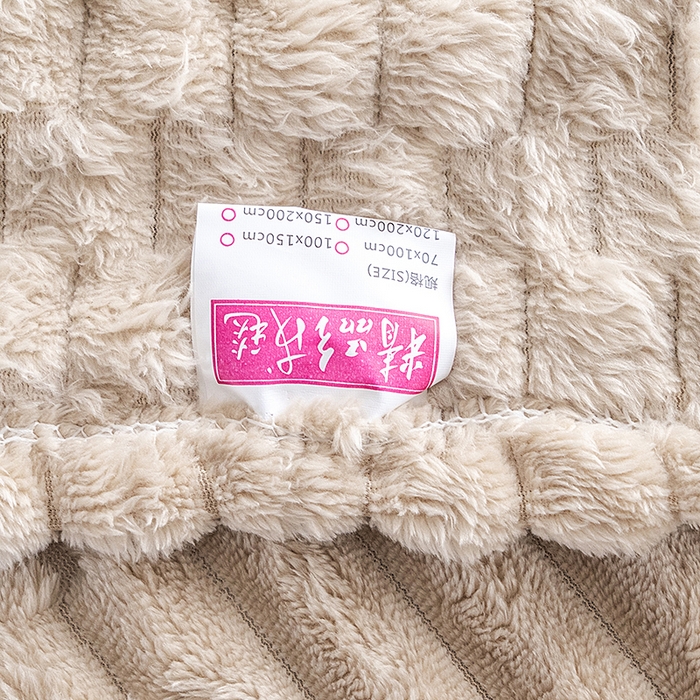 91家纺网 家纺一手货源 找家纺 楼兰公主 2025新款金龟绒多功能毛毯 金龟绒-卡其