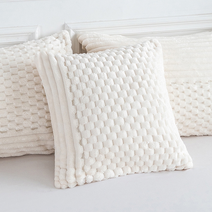 91家纺网 家纺一手货源 找家纺 楼兰公主 2025新款金龟绒多功能毛毯 金龟绒-米白