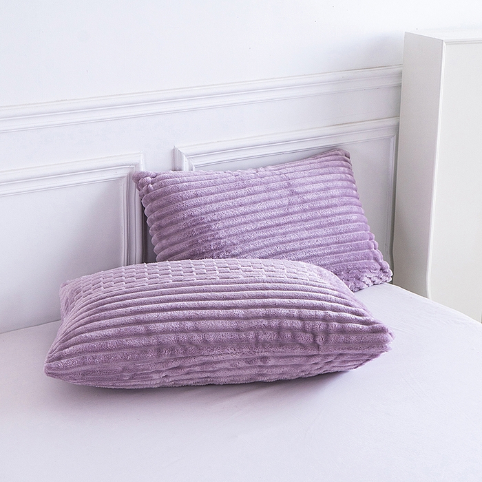 91家纺网 家纺一手货源 找家纺 楼兰公主 2025新款金龟绒多功能毛毯 金龟绒-紫色