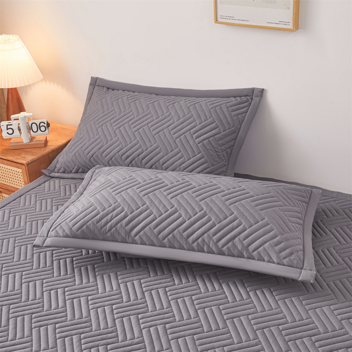 91家纺网 家纺一手货源 找家纺 （总）雯豆家纺 2025新品四季款加厚床褥垫子床垫保护垫四季通用