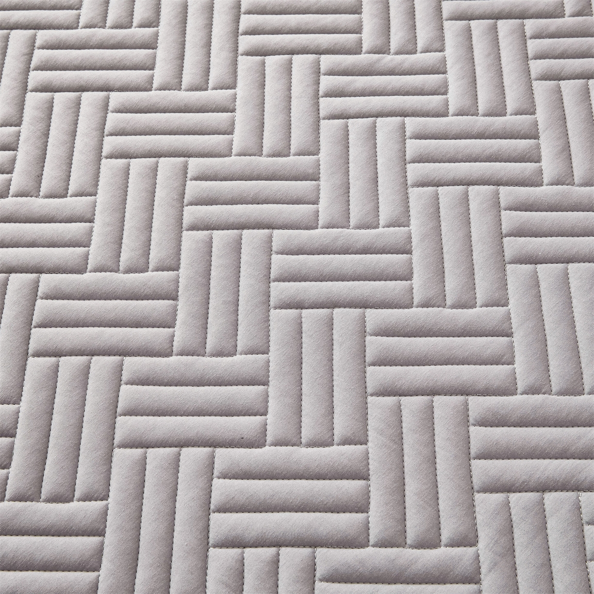 91家纺网 家纺一手货源 找家纺 雯豆家纺 2025新品四季款加厚床褥垫子床垫保护垫四季通用 摩登-暮云灰