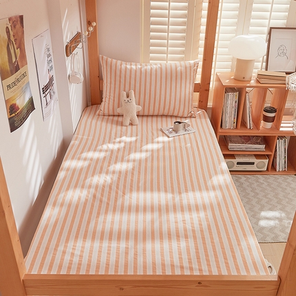 91家纺网 家纺一手货源 找家纺 （总）DoDo 兜兜 2025新款全棉纯棉水洗棉学生床笠【可定做尺寸】