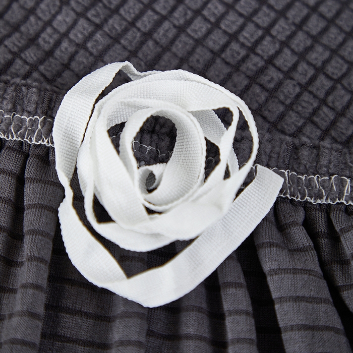 91家纺网 家纺一手货源 找家纺 逐日沙发套2025新款玉米绒沙发床套 深灰