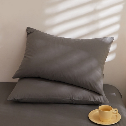 DoDo 兜兜 2025新款全棉纯棉水洗棉系列单枕套【可定做尺寸】 石墨灰