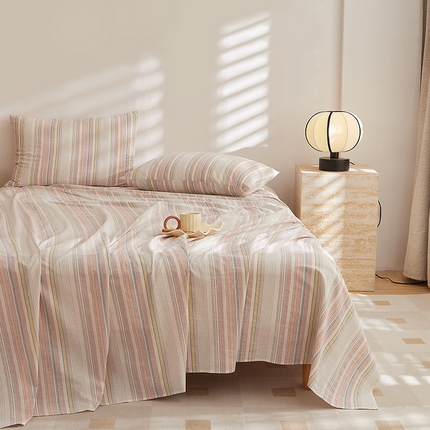 91家纺网 家纺一手货源 找家纺 （总）DoDo 兜兜 2025新款全棉纯棉水洗棉系列单床单【可定做尺寸】