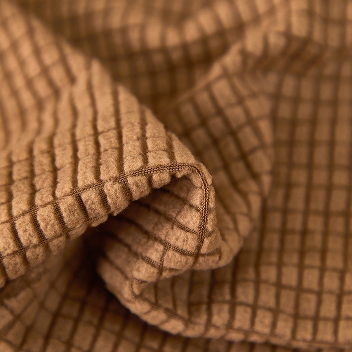 91家纺网 家纺一手货源 找家纺 逐日沙发套2025新款玉米绒沙发床套 驼色