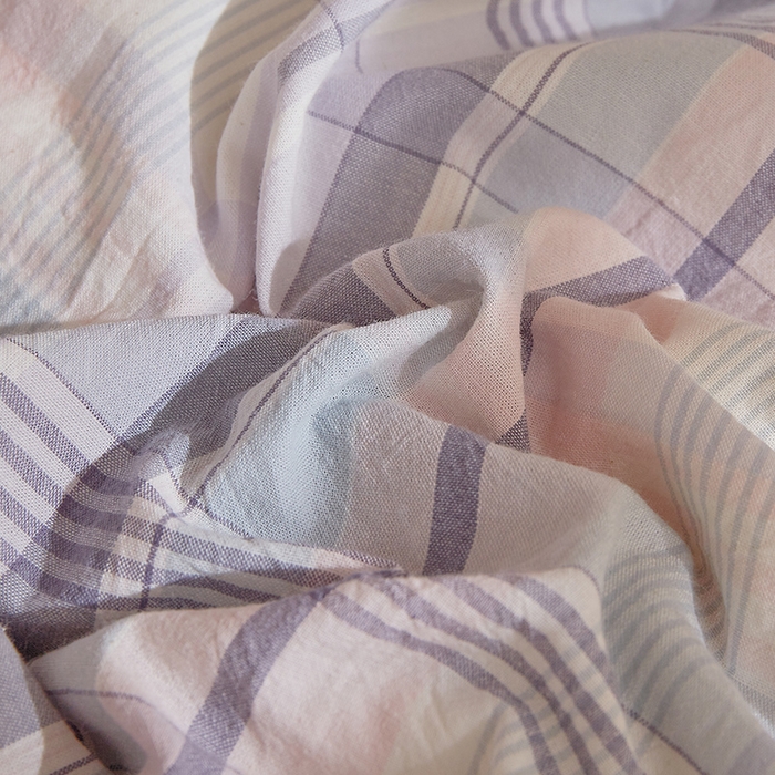 91家纺网 家纺一手货源 找家纺 DoDo 兜兜 2025新款全棉纯棉水洗棉学生床笠【可定做尺寸】 森沐-蓝