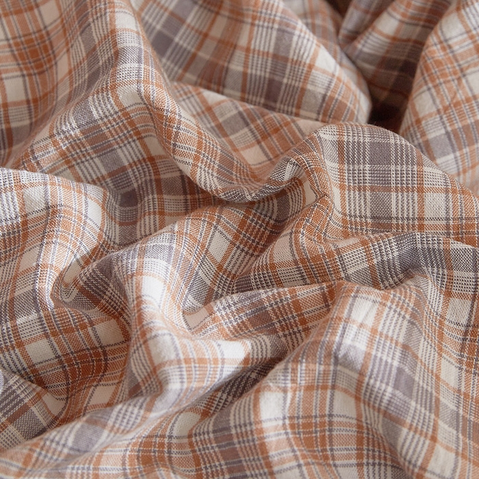 91家纺网 家纺一手货源 找家纺 DoDo 兜兜 2025新款全棉纯棉水洗棉学生床笠【可定做尺寸】 麦田-咖