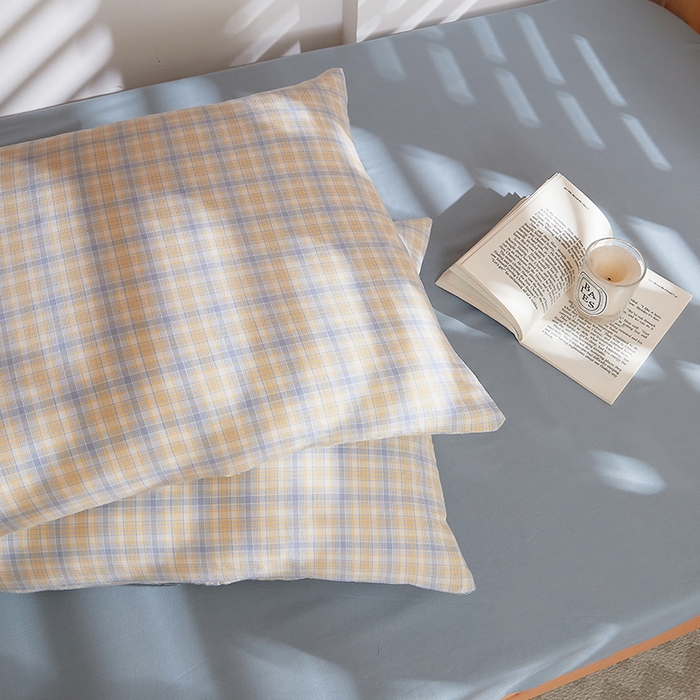 91家纺网 家纺一手货源 找家纺 DoDo 兜兜 2025新款全棉纯棉水洗棉学生床笠【可定做尺寸】 海盐兰