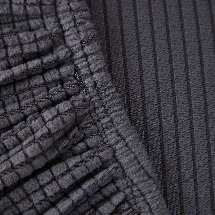 91家纺网 家纺一手货源 找家纺 逐日沙发套2025新款玉米绒沙发床套 深灰