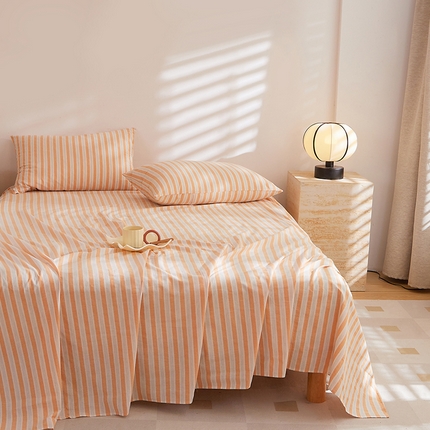 91家纺网 家纺一手货源 找家纺 （总）DoDo 兜兜 2025新款全棉纯棉水洗棉系列单床单【可定做尺寸】