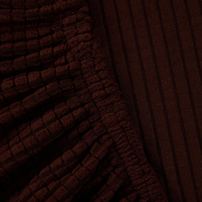 91家纺网 家纺一手货源 找家纺 逐日沙发套2025新款玉米绒沙发床套 深咖