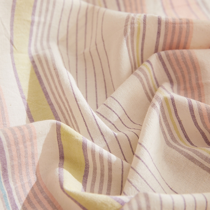 91家纺网 家纺一手货源 找家纺 DoDo 兜兜 2025新款全棉纯棉水洗棉系列单枕套【可定做尺寸】 米拉-粉