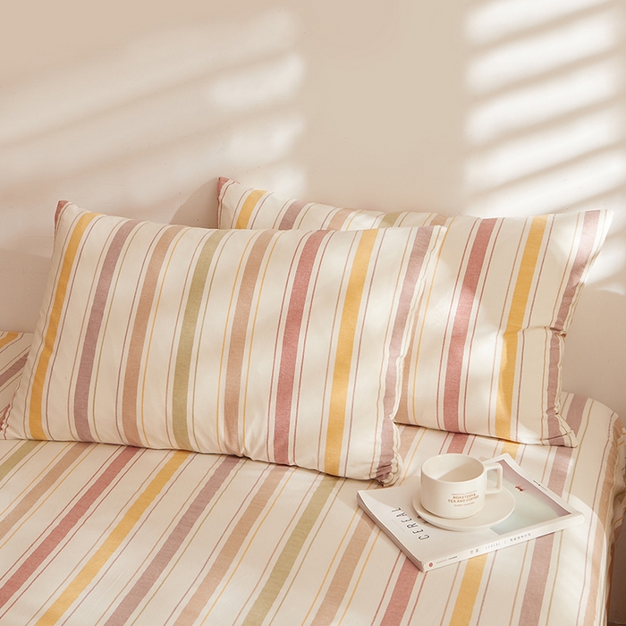 91家纺网 家纺一手货源 找家纺 DoDo 兜兜 2026新款全棉纯棉水洗棉大床床笠【可定做尺寸】 里威-深咖