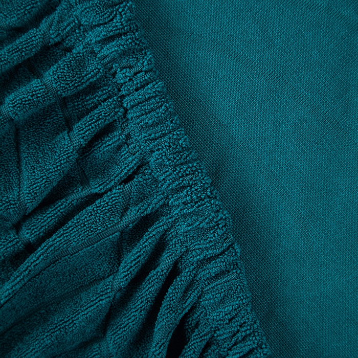 91家纺网 家纺一手货源 找家纺 逐日沙发套2025新款大树叶沙发床套 防水提花大树叶 -翠绿