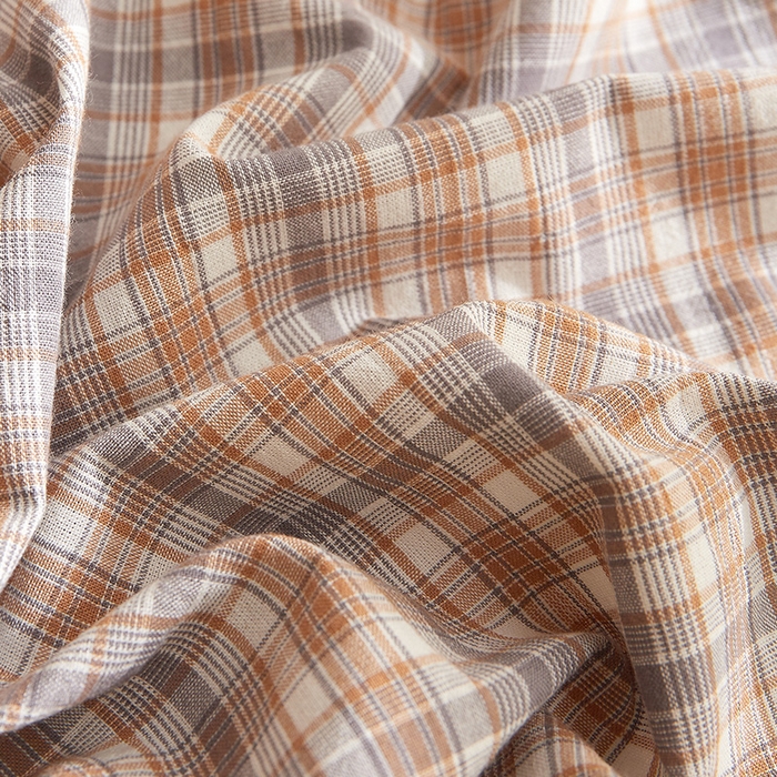 91家纺网 家纺一手货源 找家纺 DoDo 兜兜 2025新款全棉纯棉水洗棉大床床笠【可定做尺寸】 麦田-咖