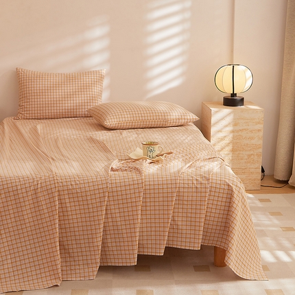 91家纺网 家纺一手货源 找家纺 （总）DoDo 兜兜 2025新款全棉纯棉水洗棉系列单床单【可定做尺寸】