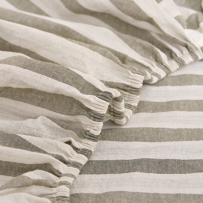 91家纺网 家纺一手货源 找家纺 DoDo 兜兜 2026新款全棉纯棉水洗棉学生床笠【可定做尺寸】 北辰-灰