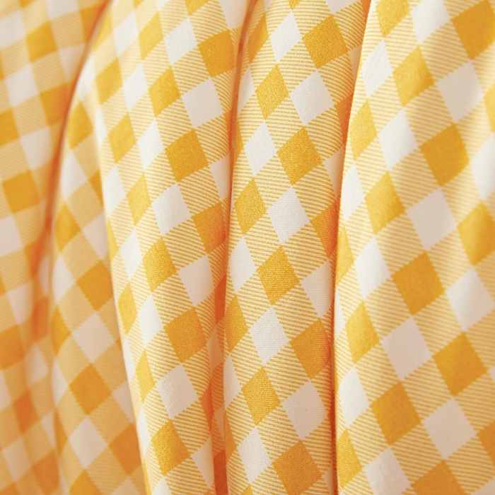 91家纺网 家纺一手货源 找家纺 美尔惠家纺 2025新款无印水洗棉格子春秋被冬被被子被芯学生季被芯 黄小格