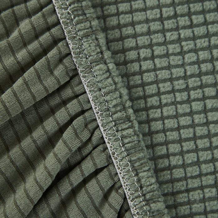 91家纺网 家纺一手货源 找家纺 逐日沙发套2025新款玉米绒沙发床套 松柏绿