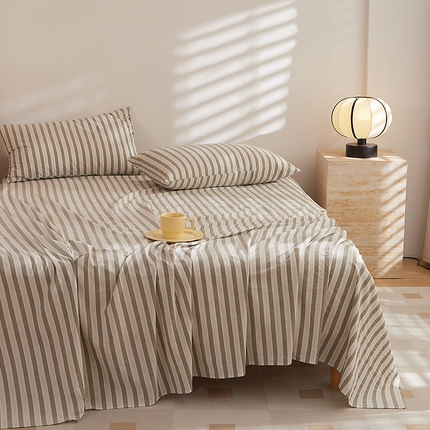 91家纺网 家纺一手货源 找家纺 （总）DoDo 兜兜 2025新款全棉纯棉水洗棉系列单床单【可定做尺寸】