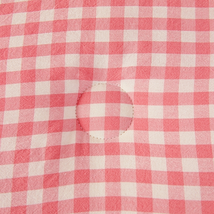 91家纺网 家纺一手货源 找家纺 美尔惠家纺 2025新款无印水洗棉格子春秋被冬被被子被芯学生季被芯 粉小格