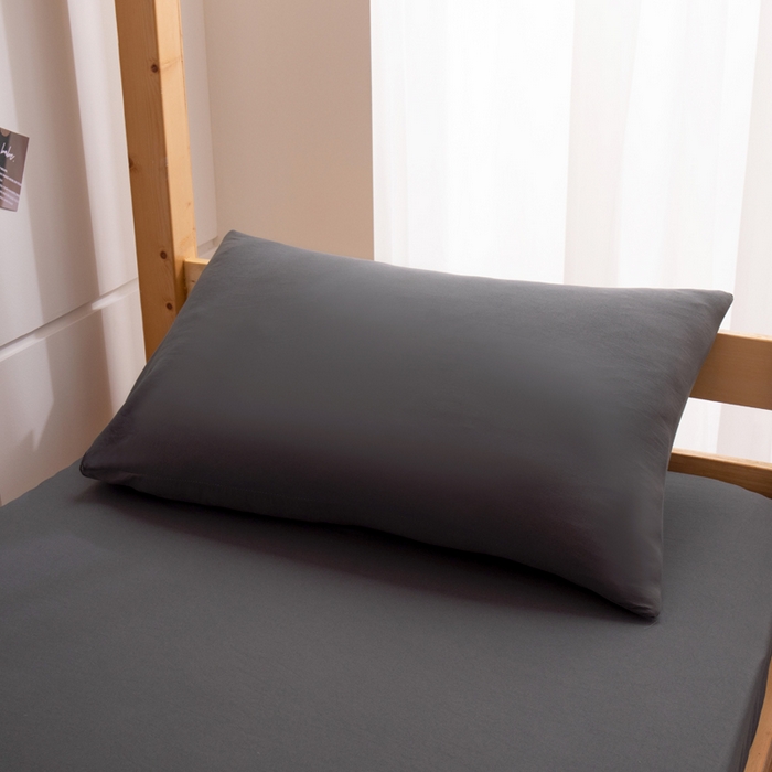 91家纺网 家纺一手货源 找家纺 暖季家纺2025新款无印风学生防水床笠 防水-高级灰