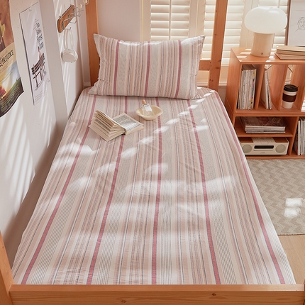 91家纺网 家纺一手货源 找家纺 （总）DoDo 兜兜 2025新款全棉纯棉水洗棉学生床笠【可定做尺寸】