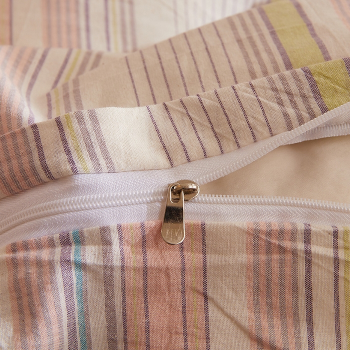 91家纺网 家纺一手货源 找家纺 DoDo 兜兜 2025新款全棉纯棉水洗棉系列单枕套【可定做尺寸】 米拉-粉