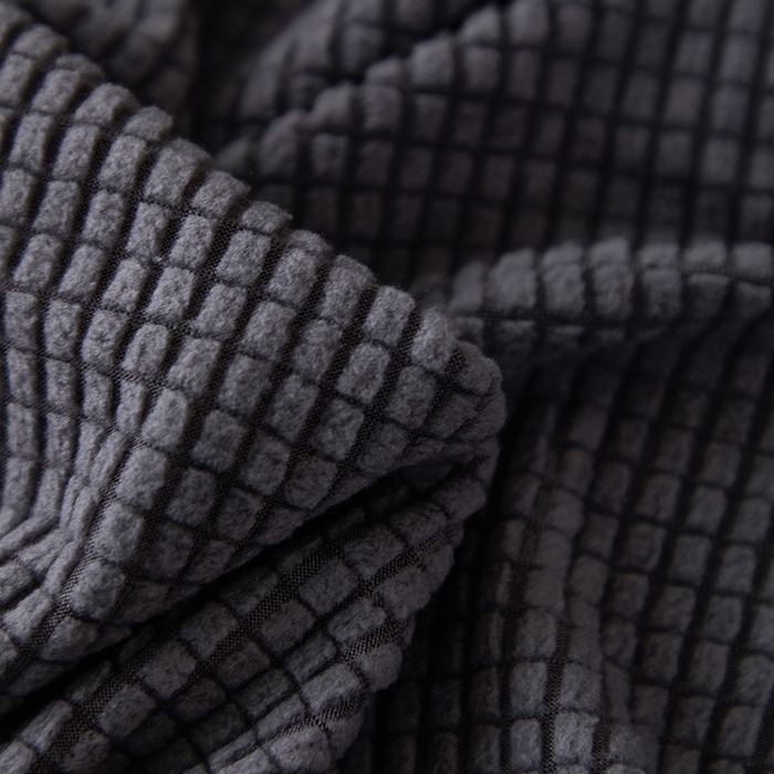 91家纺网 家纺一手货源 找家纺 逐日沙发套2025新款玉米绒沙发床套 深灰