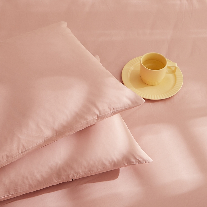 91家纺网 家纺一手货源 找家纺 DoDo 兜兜 2026新款全棉纯棉水洗棉系列单床单【可定做尺寸】 茶粉