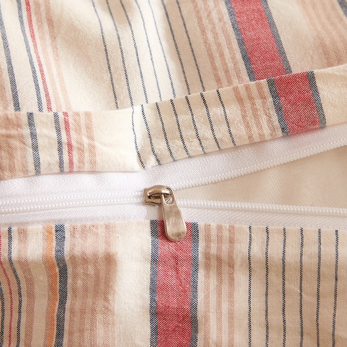 91家纺网 家纺一手货源 找家纺 DoDo 兜兜 2025新款全棉纯棉水洗棉系列单枕套【可定做尺寸】 米拉-棕