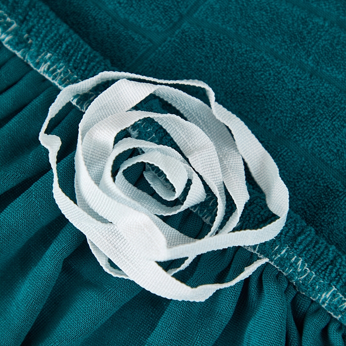 91家纺网 家纺一手货源 找家纺 逐日沙发套2025新款大树叶沙发床套 防水提花大树叶 -翠绿