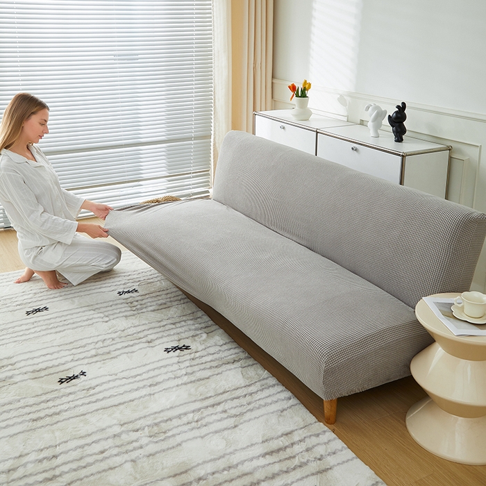 91家纺网 家纺一手货源 找家纺 （总）逐日沙发套2025新款玉米绒沙发床套