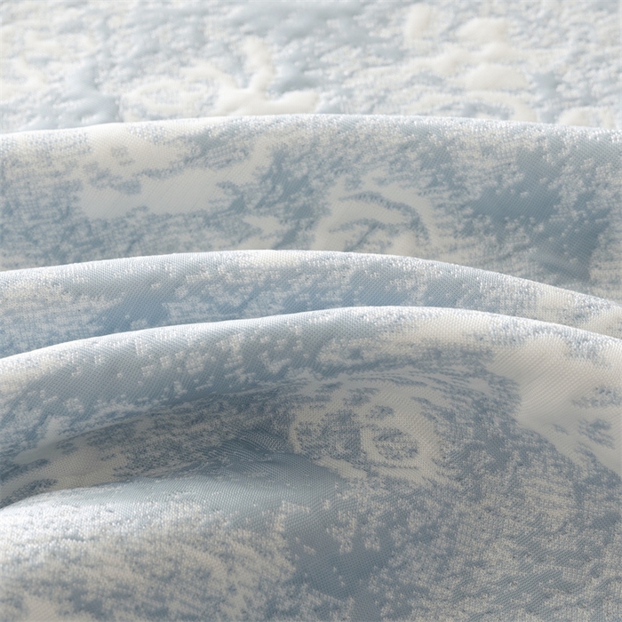 91家纺网 家纺一手货源 找家纺 好儿喜家纺 2025新款海洋丝凉感豆豆床裙凉席-缤纷玫瑰 缤纷玫瑰-蓝