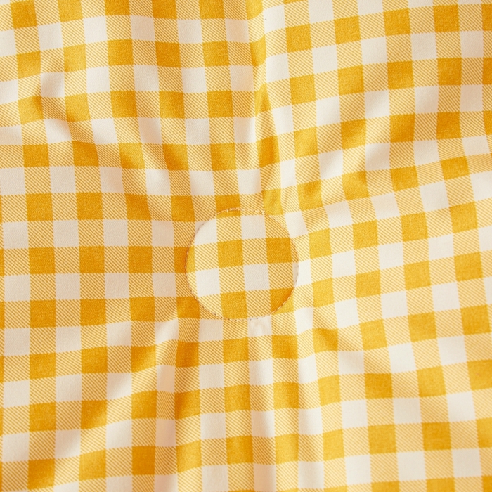 91家纺网 家纺一手货源 找家纺 美尔惠家纺 2025新款无印水洗棉格子春秋被冬被被子被芯学生季被芯 黄小格