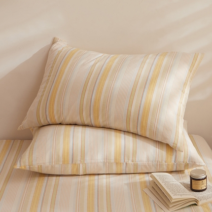 91家纺网 家纺一手货源 找家纺 （总）DoDo 兜兜 2025新款全棉纯棉水洗棉系列单枕套【可定做尺寸】