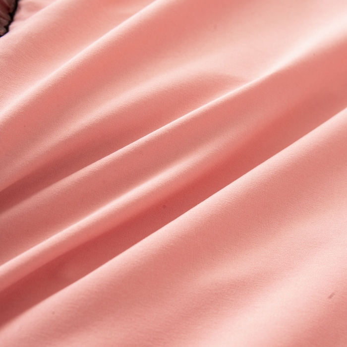 91家纺网 家纺一手货源 找家纺 皇谱家纺  2025新款60sA类水洗棉床裙款四件套-彩蝶之恋 彩蝶之恋-豆沙