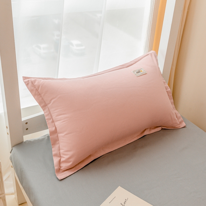 91家纺网 家纺一手货源 找家纺 贝兰仙奴 2025新款13372全棉印花简约学生三件套 奶油玉