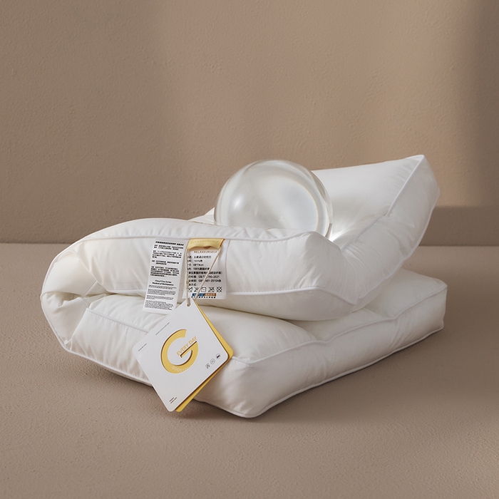 91家纺网 家纺一手货源 找家纺 微枕芯 2025春夏新款微米酒店软枕芯枕头枕芯单枕芯 立体软低枕（1000克）超软-超低 48x74cm单枕/只