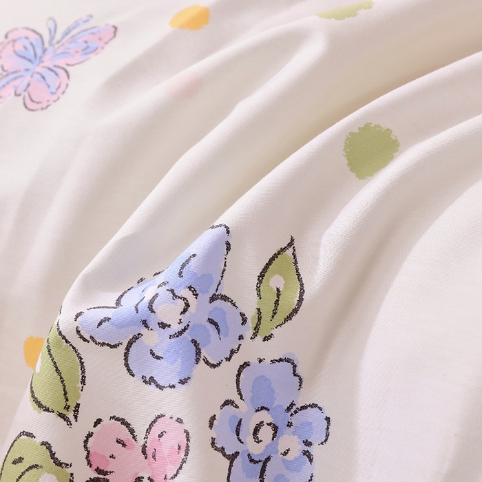 91家纺网 家纺一手货源 找家纺 金鑫汇2025新款学生上下铺棉加豆豆绒三件套 喵喵