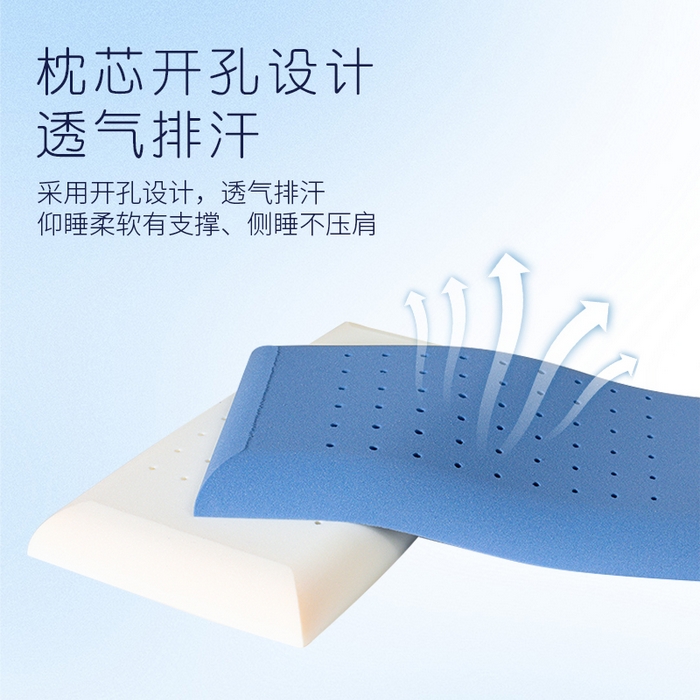 91家纺网 家纺一手货源 找家纺 （总）帛茗轩2025春夏新款凉感蓝鲸星球三代枕枕头枕芯单枕芯